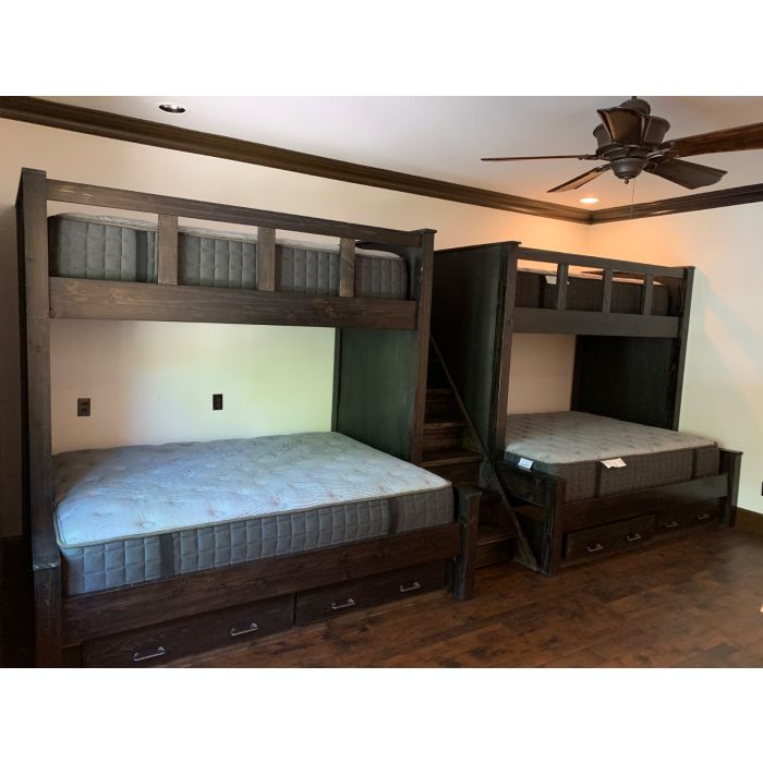 High Country four-person custom bunk bed