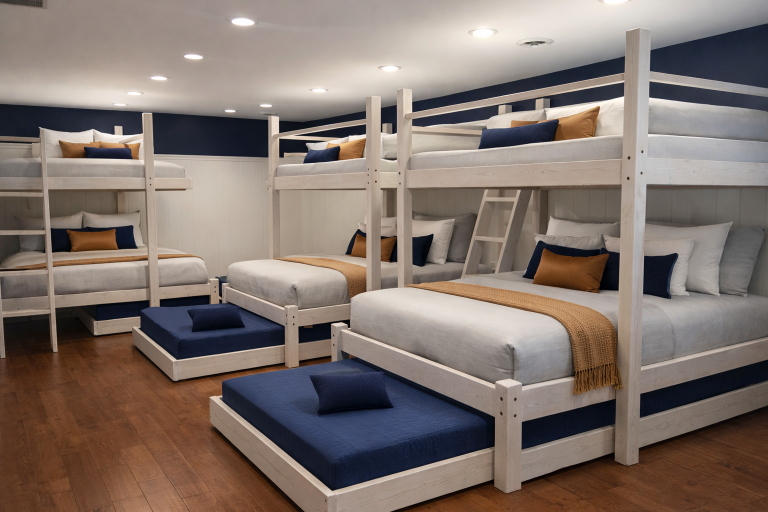 Deer Valley Quad Bunk Bed