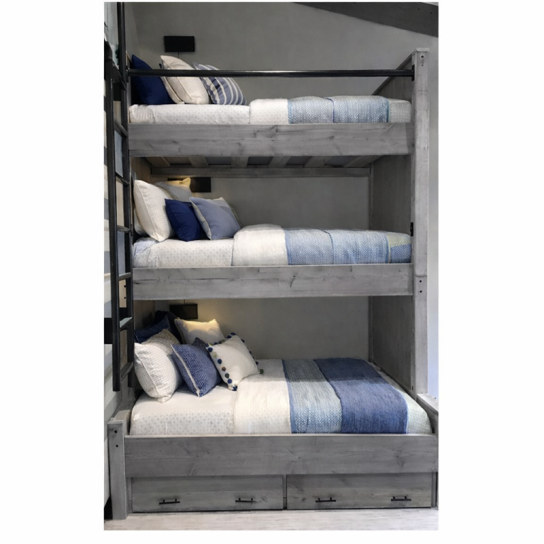 Empire Pass Triple Stack Bunk Bed